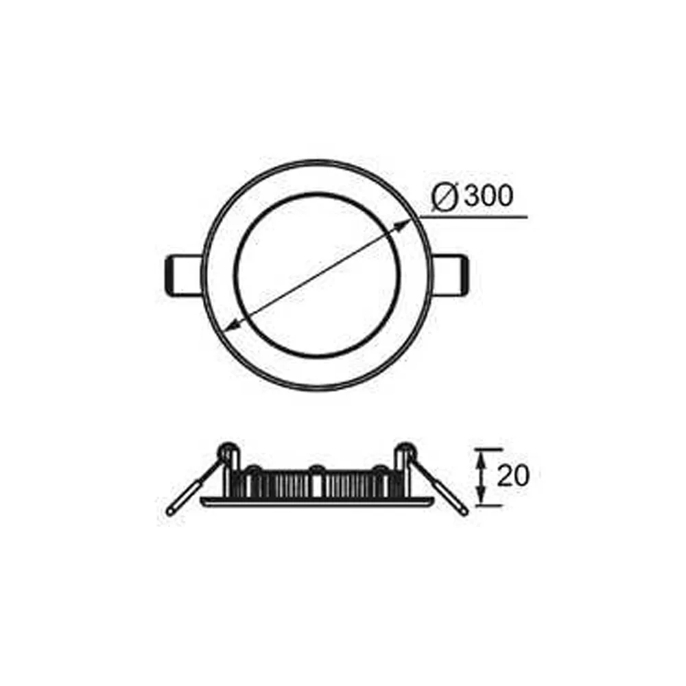 Jupiter Sıva Altı Led Panel Ld468 S — 2. görsel