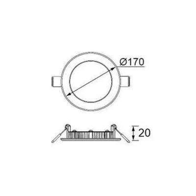 Jupiter Sıva Altı Led Panel Ld472 S