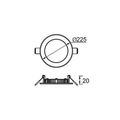 Jupiter Sıva Altı Led Panel Ld473 S
