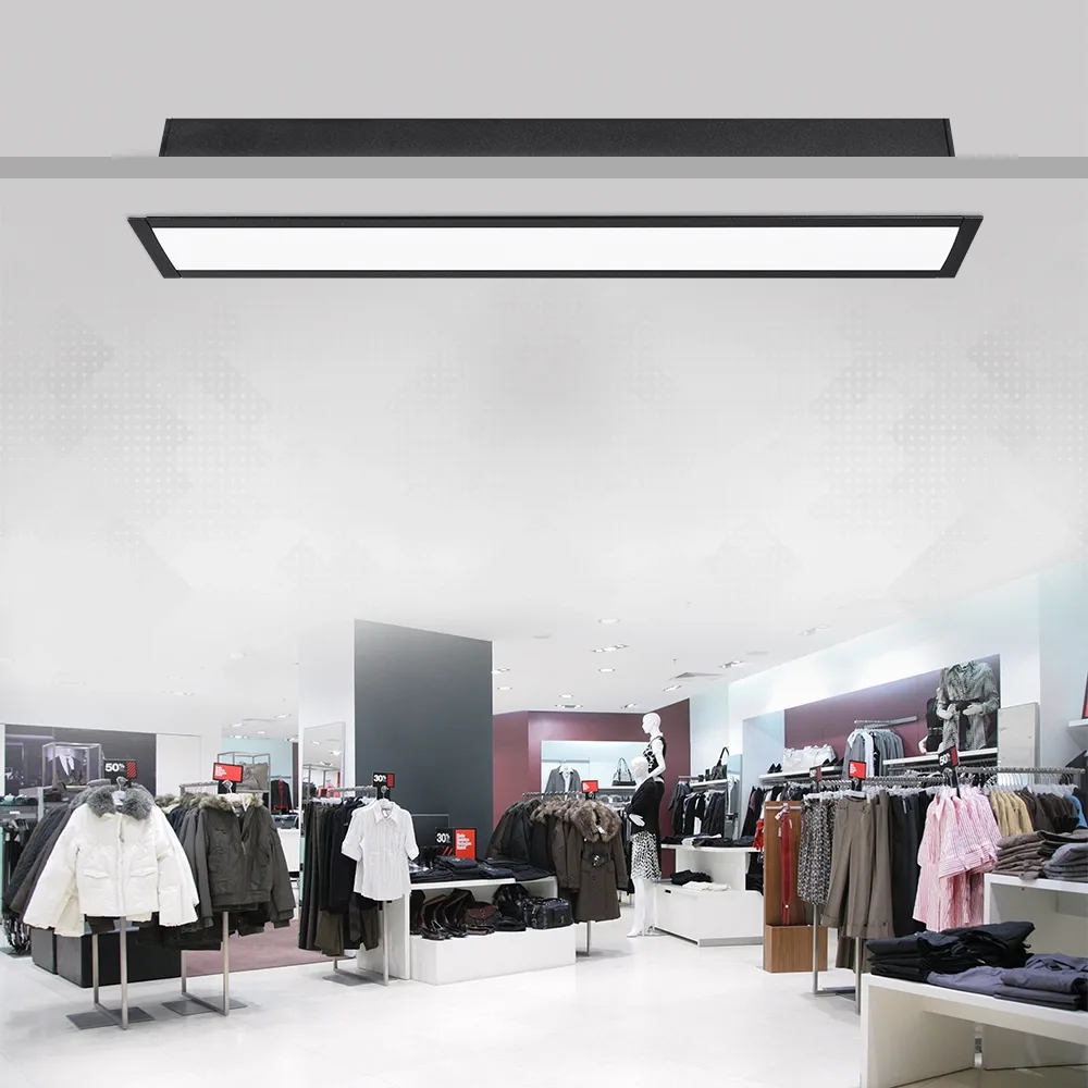 Nevo 100 Cm Sıva Altı Linear Armatür Siyah Nd110 — 2. görsel