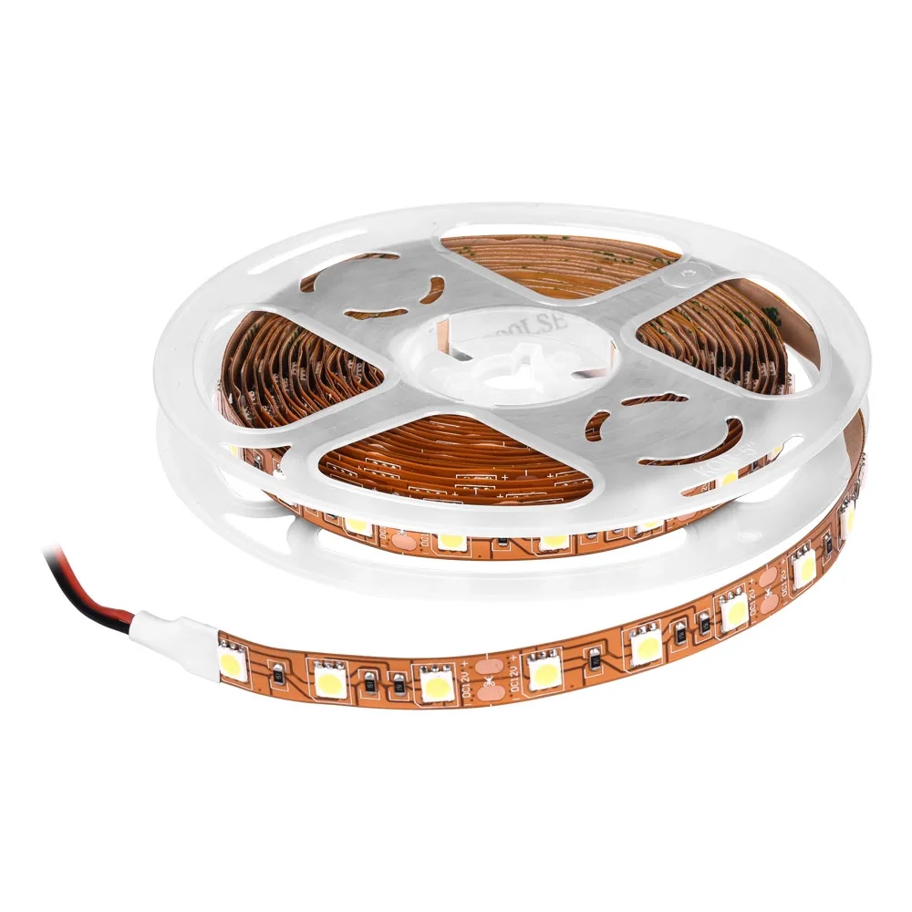 Nevo 12v İç Mekan Şerit Led Bakır Zemin 4000k 5 Mt. Nl115n-12