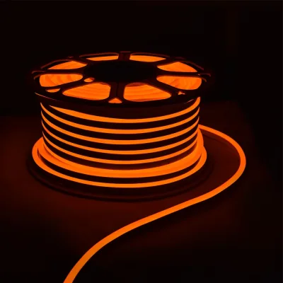 Nevo 220v Dış Mekan Soft Neon Hortum Led Amber 50 Mt. Nh110-a