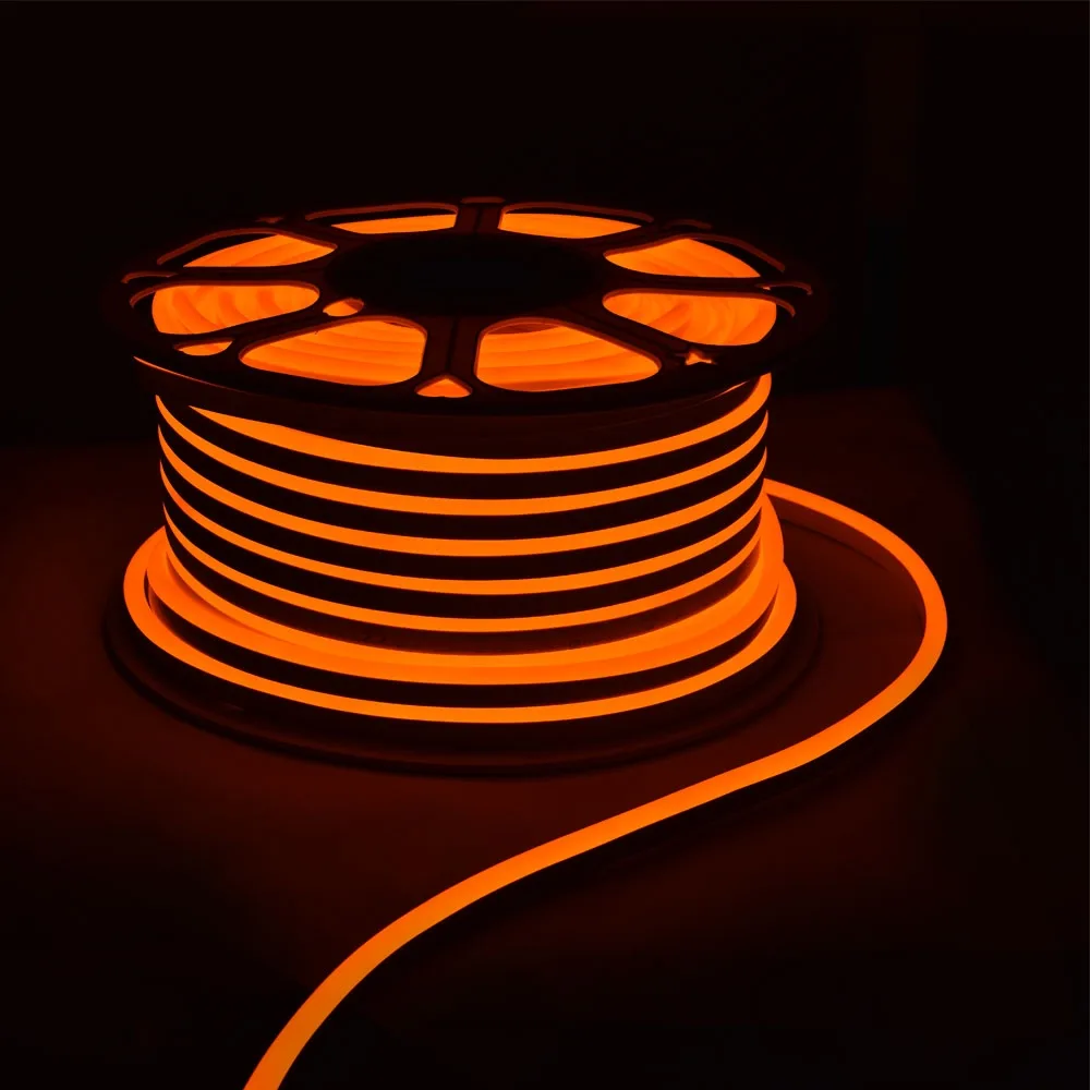 Nevo 220v Dış Mekan Soft Neon Hortum Led Amber 50 Mt. Nh110-a