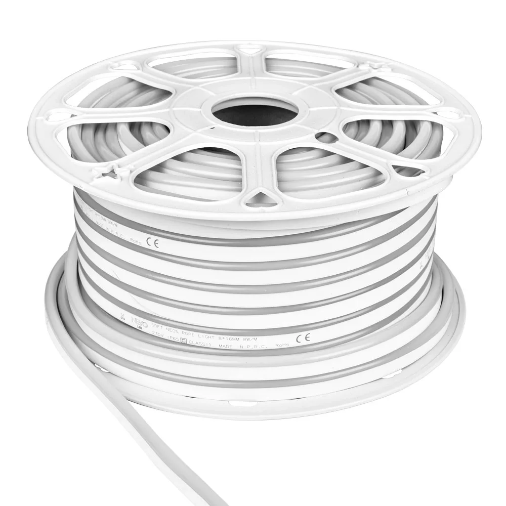 Nevo 220v Dış Mekan Soft Neon Hortum Led Amber 50 Mt. Nh110-a — 2. görsel