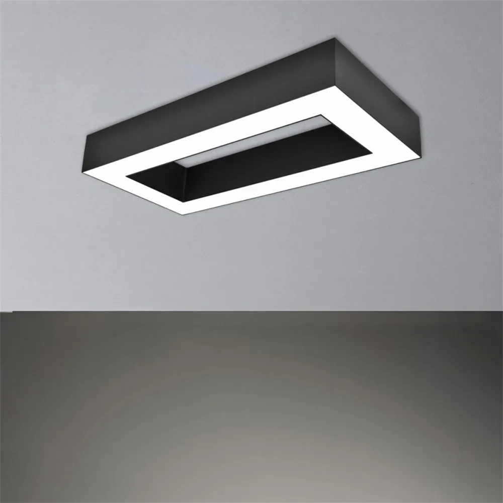 Nevo 30 X 60 Cm Sıva Üstü Linear Armatür Siyah Nsa113 — 2. görsel