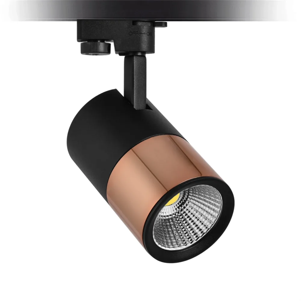 Nevo Dekoratif Ray Spot Siyah Bakır Nr184