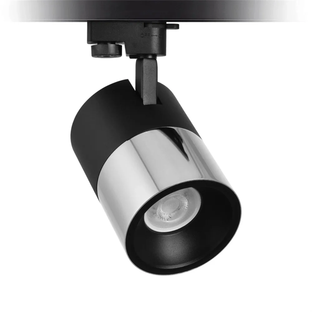 Nevo Dekoratif Siyah Krom Ray Spot Nr361-1