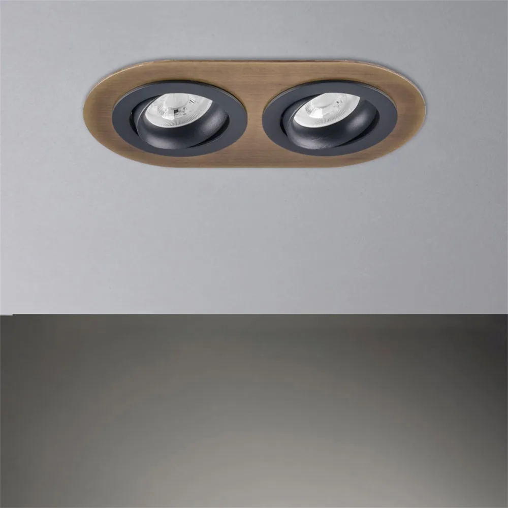 Nevo Sıva Altı İkili Led Spot Eskitme Antrasit Nd348-2 — 2. görsel