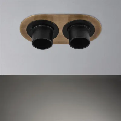 Nevo Sıva Altı İkili Led Spot Eskitme Siyah Nd336-2 — 3. görsel