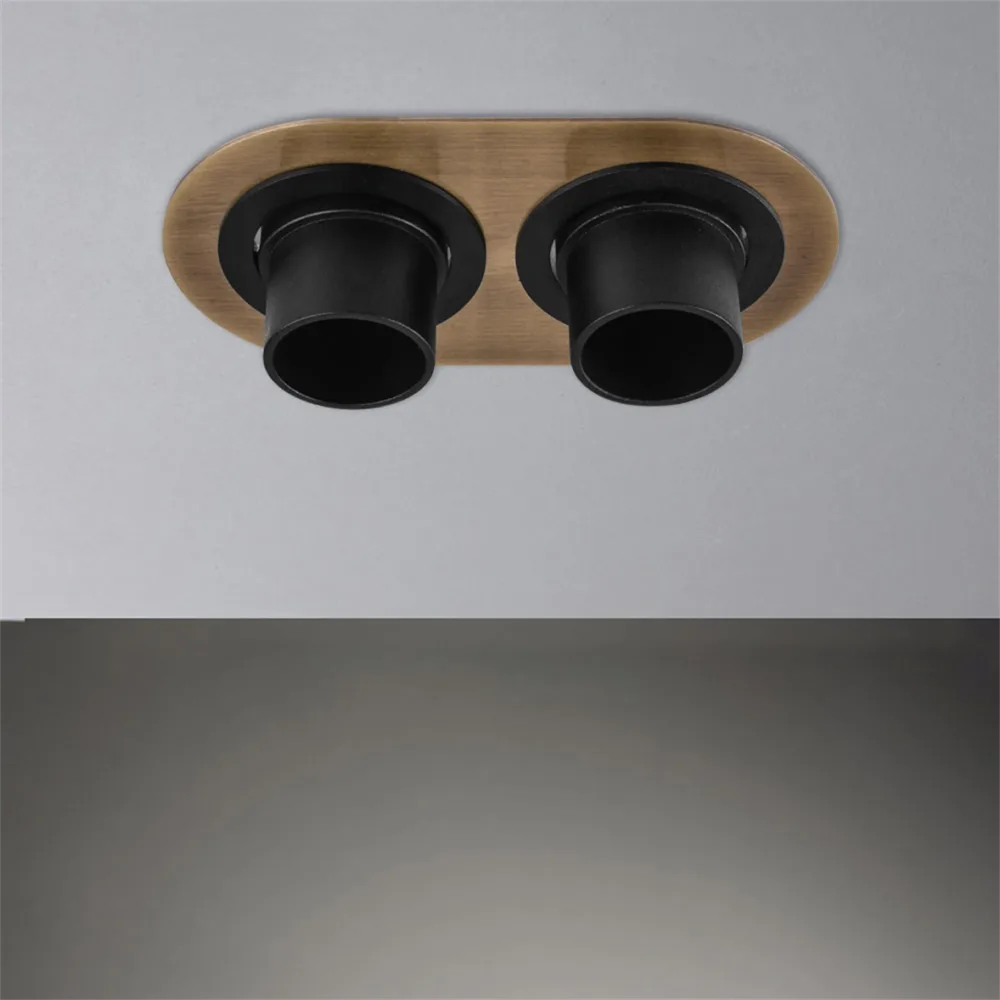 Nevo Sıva Altı İkili Led Spot Eskitme Siyah Nd336-2 — 3. görsel
