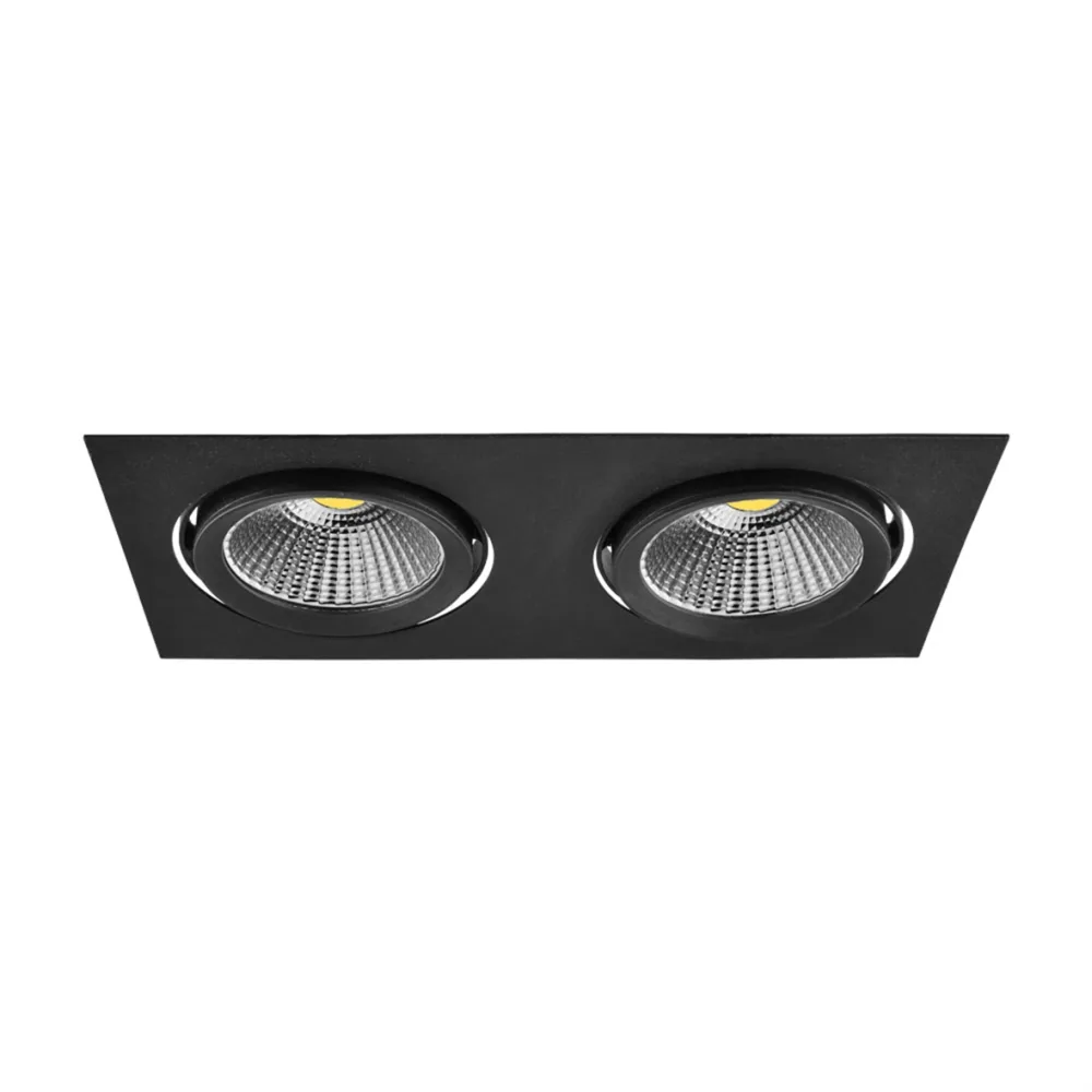 Nevo Sıva Altı İkili Led Spot Siyah Nd260-2