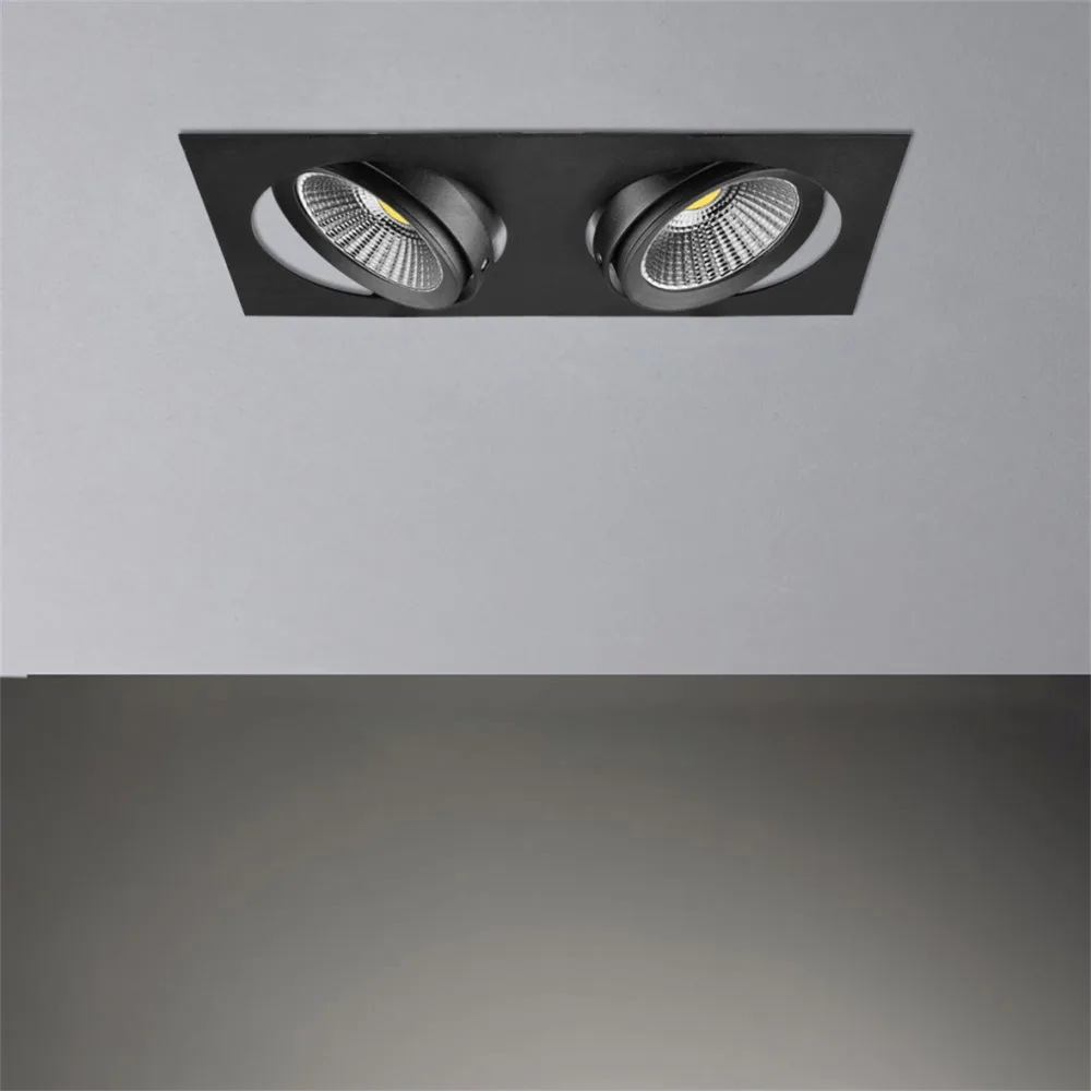 Nevo Sıva Altı İkili Led Spot Siyah Nd260-2 — 3. görsel