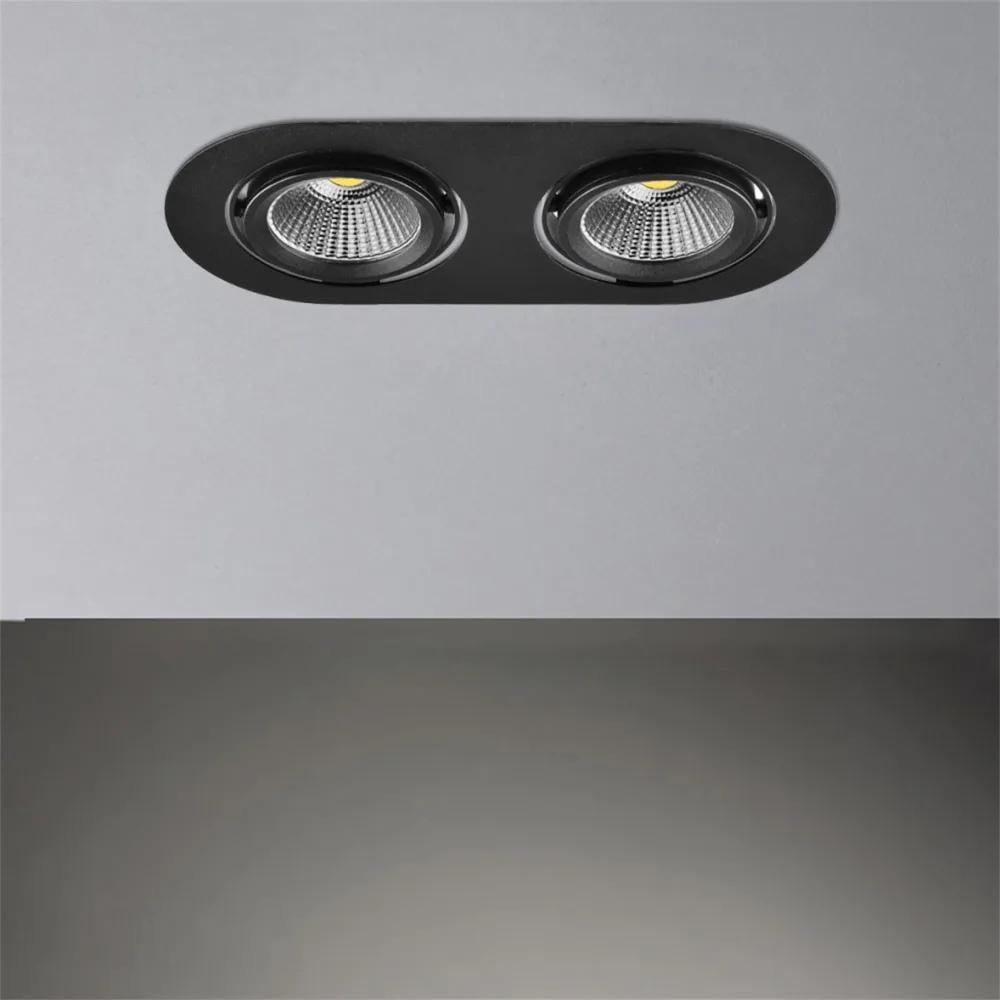 Nevo Sıva Altı İkili Led Spot Siyah Nd295-2 — 2. görsel