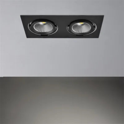 Nevo Sıva Altı İkili Led Spot Siyah Nd296-2 — 2. görsel