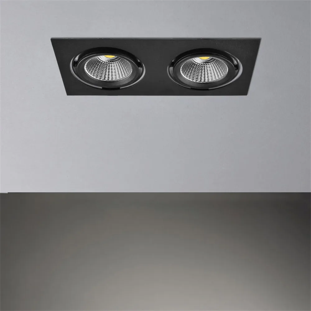 Nevo Sıva Altı İkili Led Spot Siyah Nd296-2 — 2. görsel