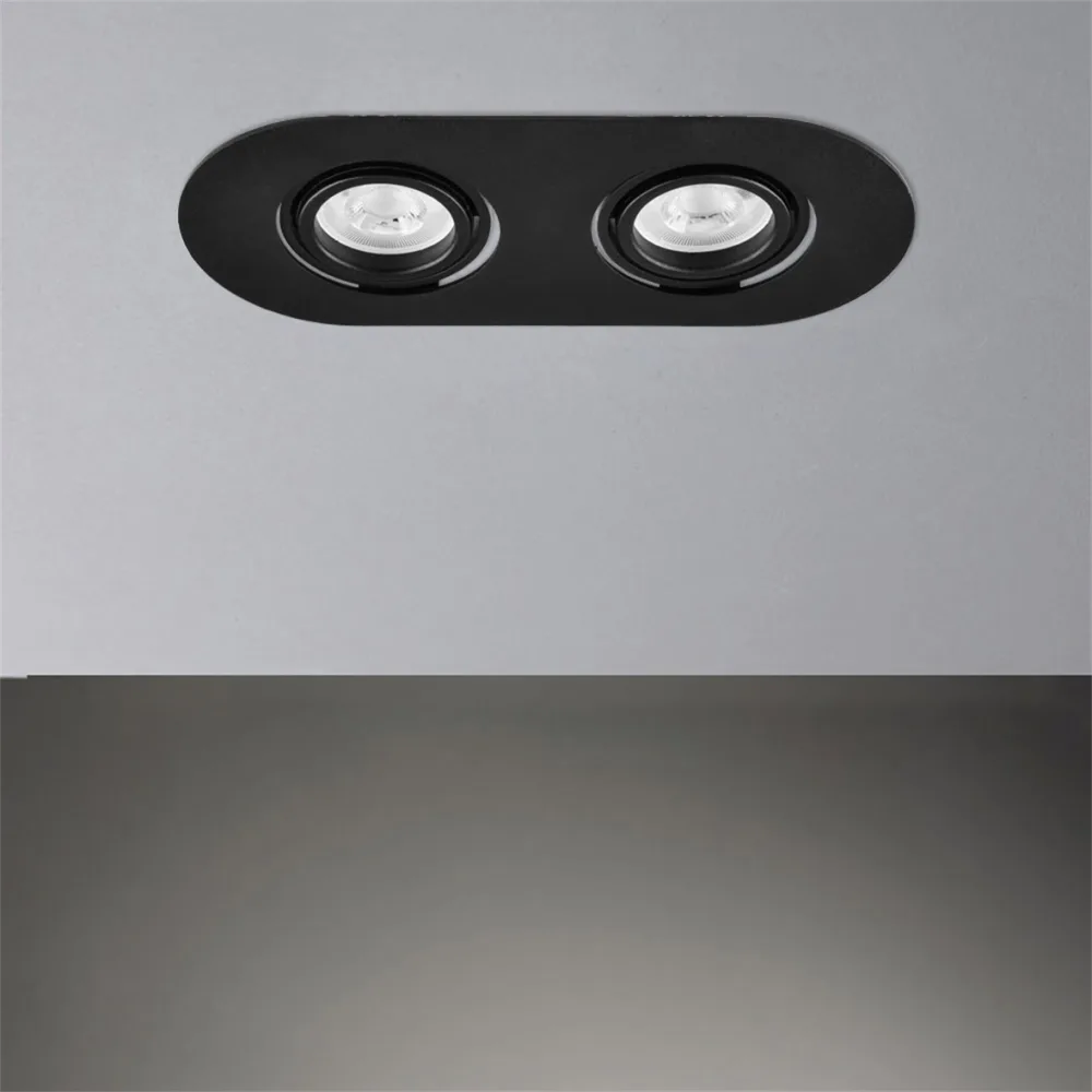 Nevo Sıva Altı İkili Led Spot Siyah Nd310-2 — 2. görsel