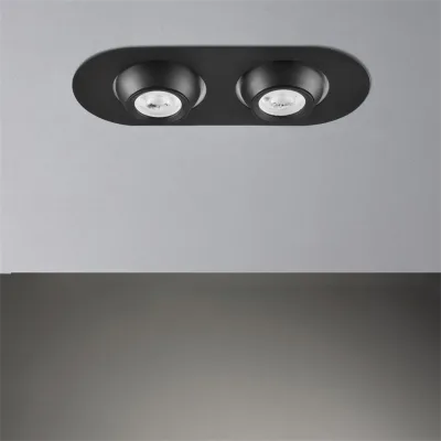 Nevo Sıva Altı İkili Led Spot Siyah Nd330-2 — 2. görsel