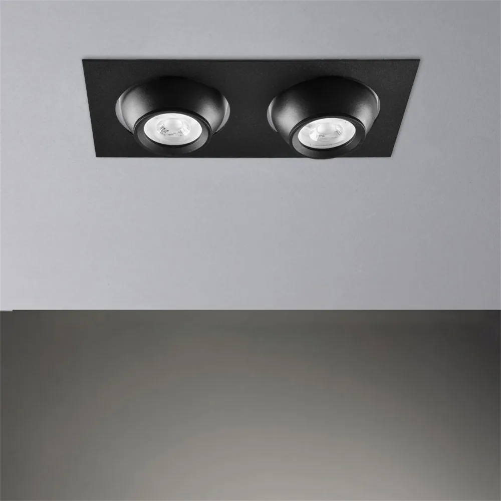 Nevo Sıva Altı İkili Led Spot Siyah Nd335-2 — 2. görsel
