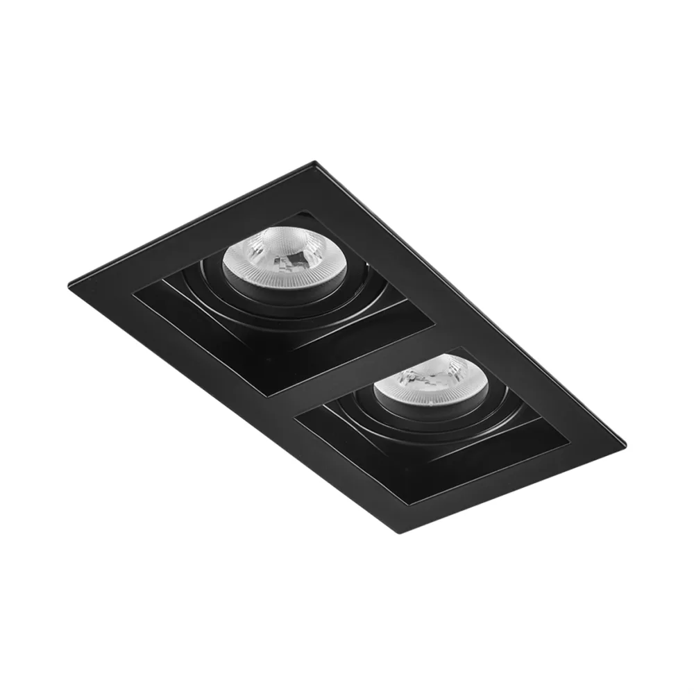 Nevo Sıva Altı İkili Led Spot Siyah Nd605 — 2. görsel