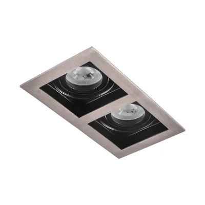 Nevo Sıva Altı İkili Led Spot Siyah Saten Siyah Nd605 — 2. görsel