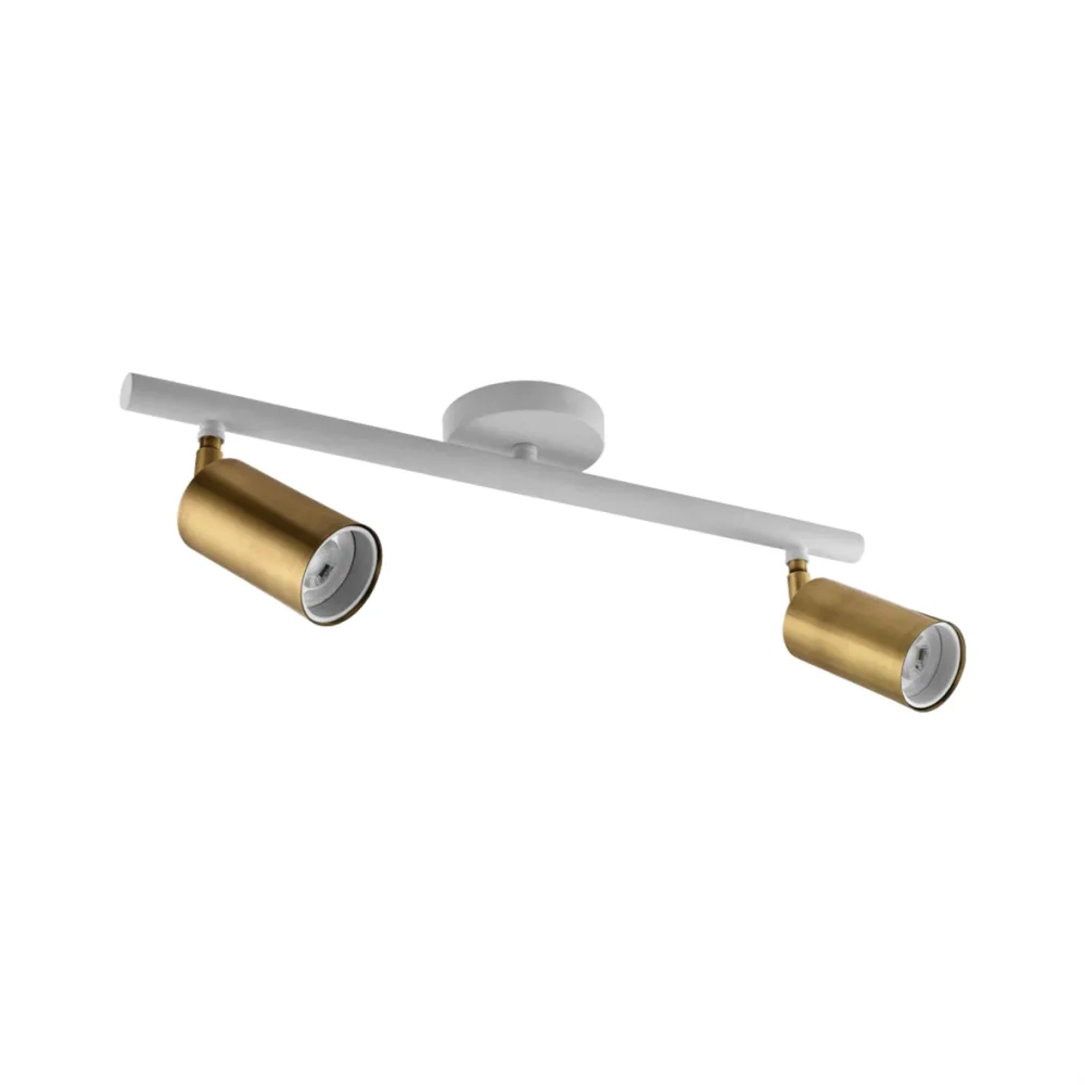 Nevo Sıva Üstü İkili Led Spot Beyaz Eskitme Ns171-2