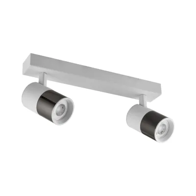 Nevo Sıva Üstü İkili Led Spot Beyaz Platin Ns170-2