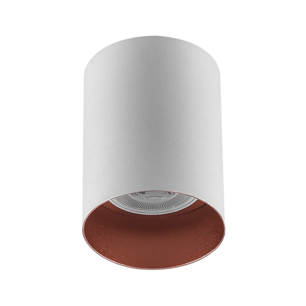 Nevo Sıva Üstü Led Spot Beyaz Bakır Ns249-1