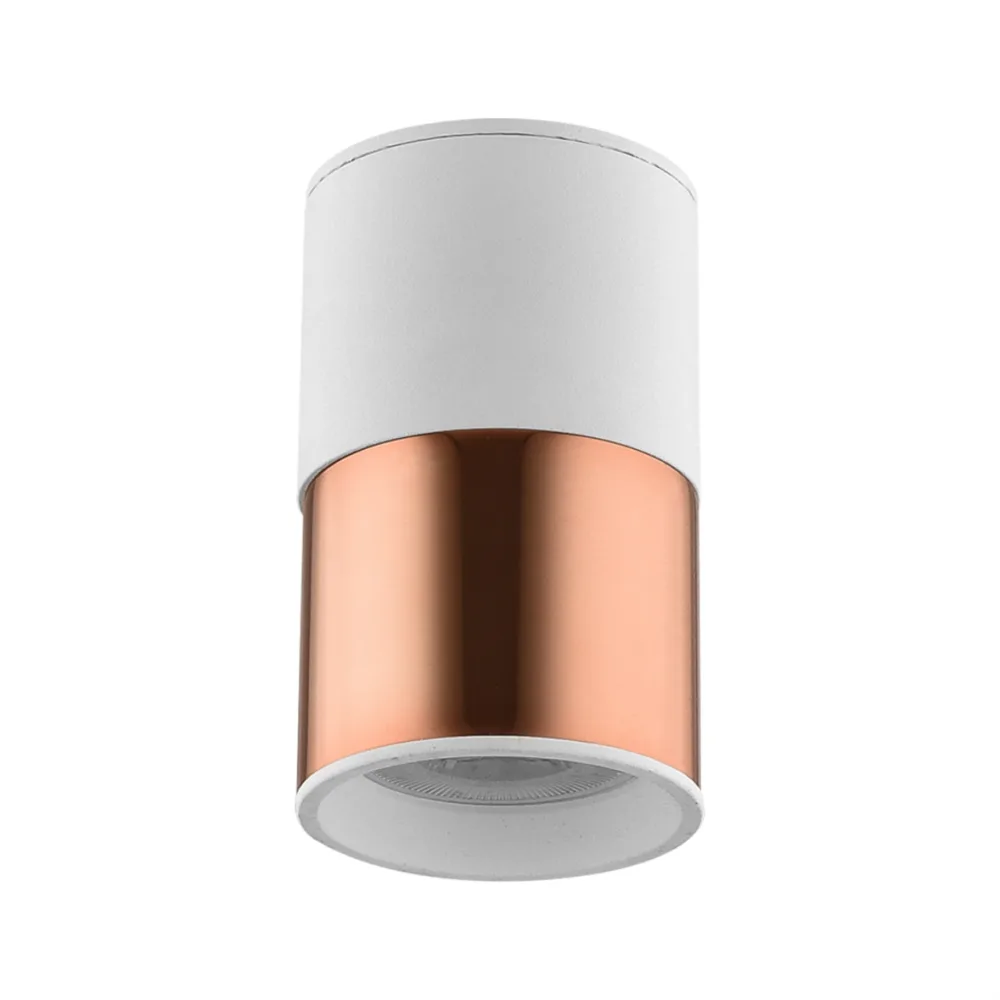 Nevo Sıva Üstü Led Spot Beyaz Bakır Ns260