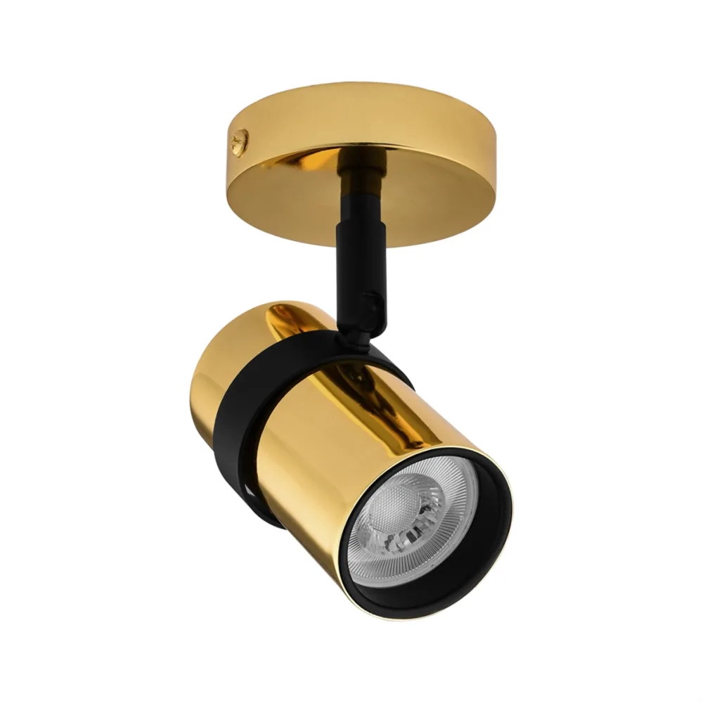 Nevo Sıva Üstü Led Spot Gold Siyah Ns162