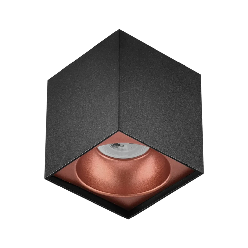 Nevo Sıva Üstü Led Spot Siyah Bakır Ns245