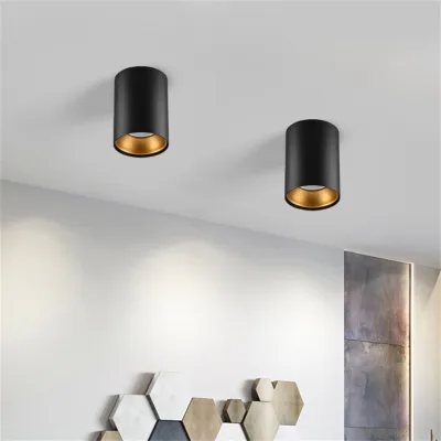 Nevo Sıva Üstü Led Spot Siyah Gold Ns238-1 — 2. görsel