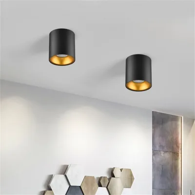 Nevo Sıva Üstü Led Spot Siyah Gold Ns238 — 2. görsel
