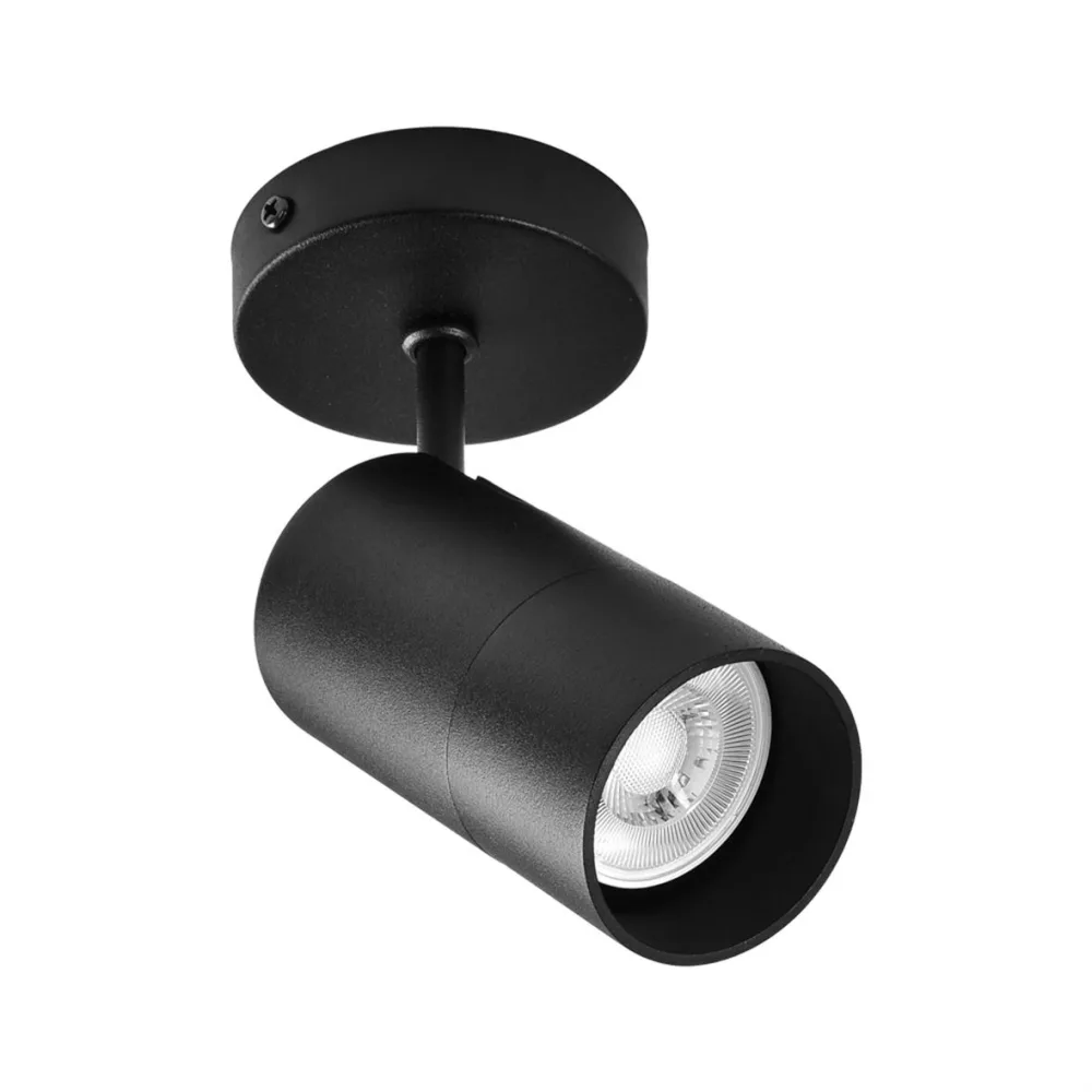 Nevo Sıva Üstü Led Spot Siyah Ns164