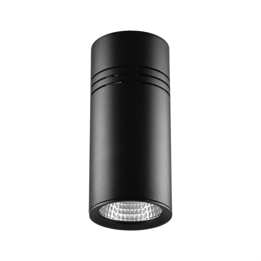 Nevo Sıva Üstü Led Spot Siyah Ns216