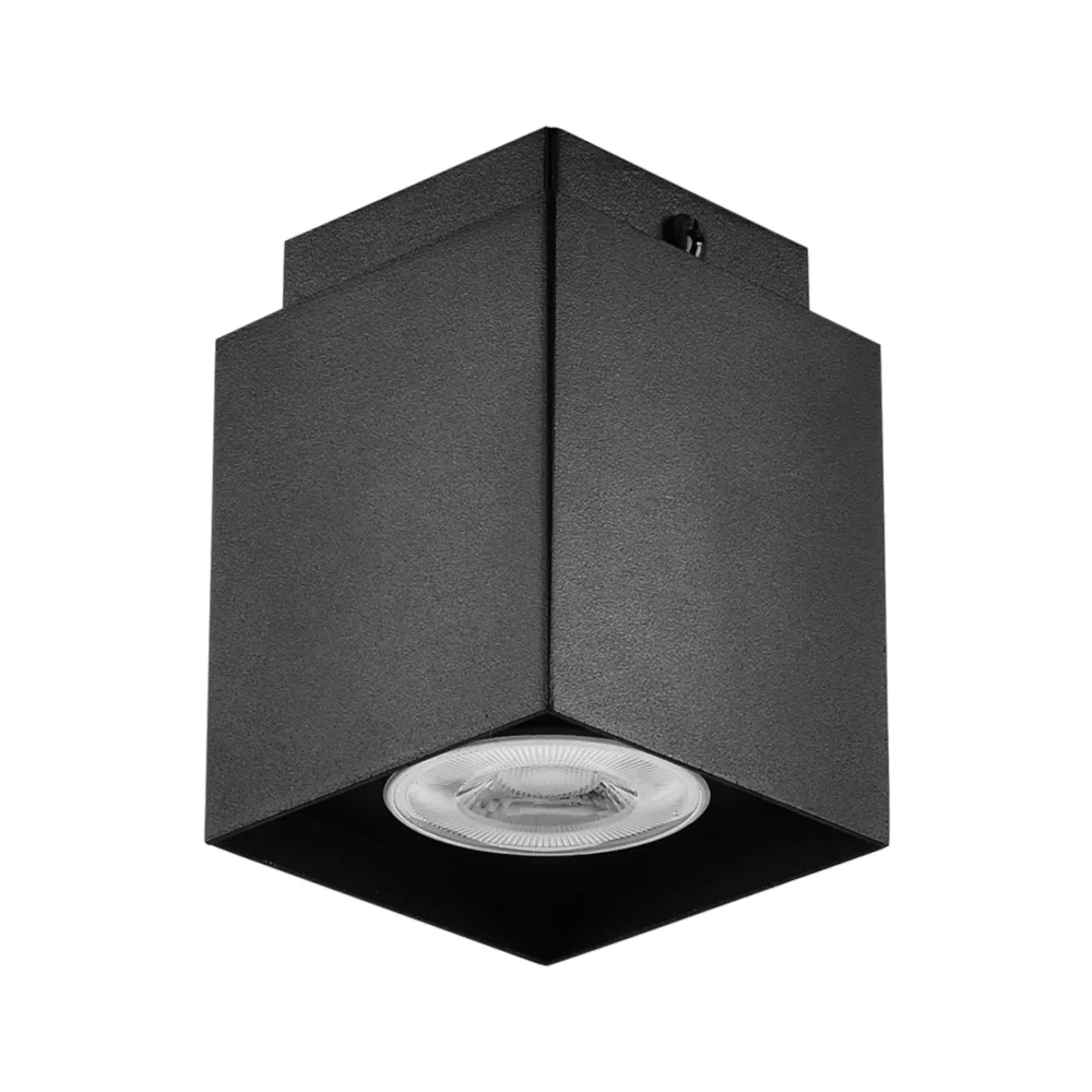 Nevo Sıva Üstü Led Spot Siyah Ns242-1