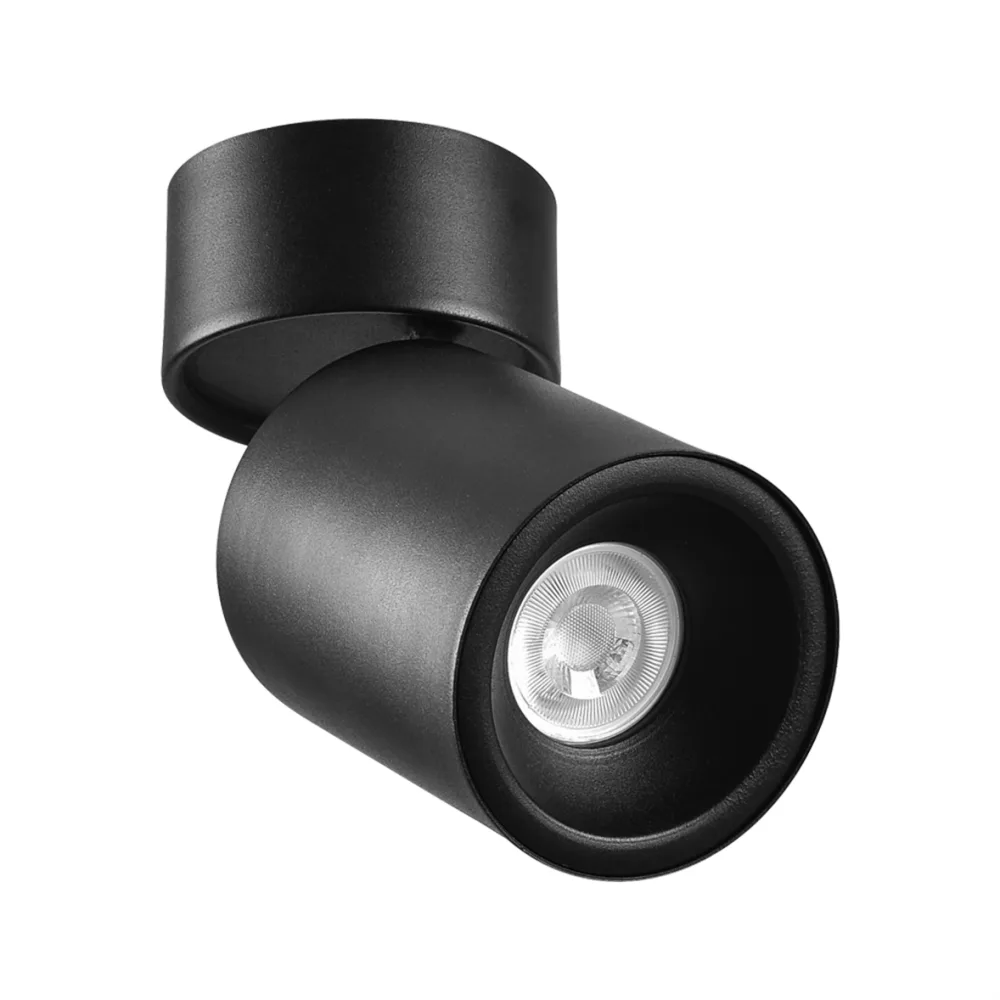 Nevo Sıva Üstü Led Spot Siyah Ns257