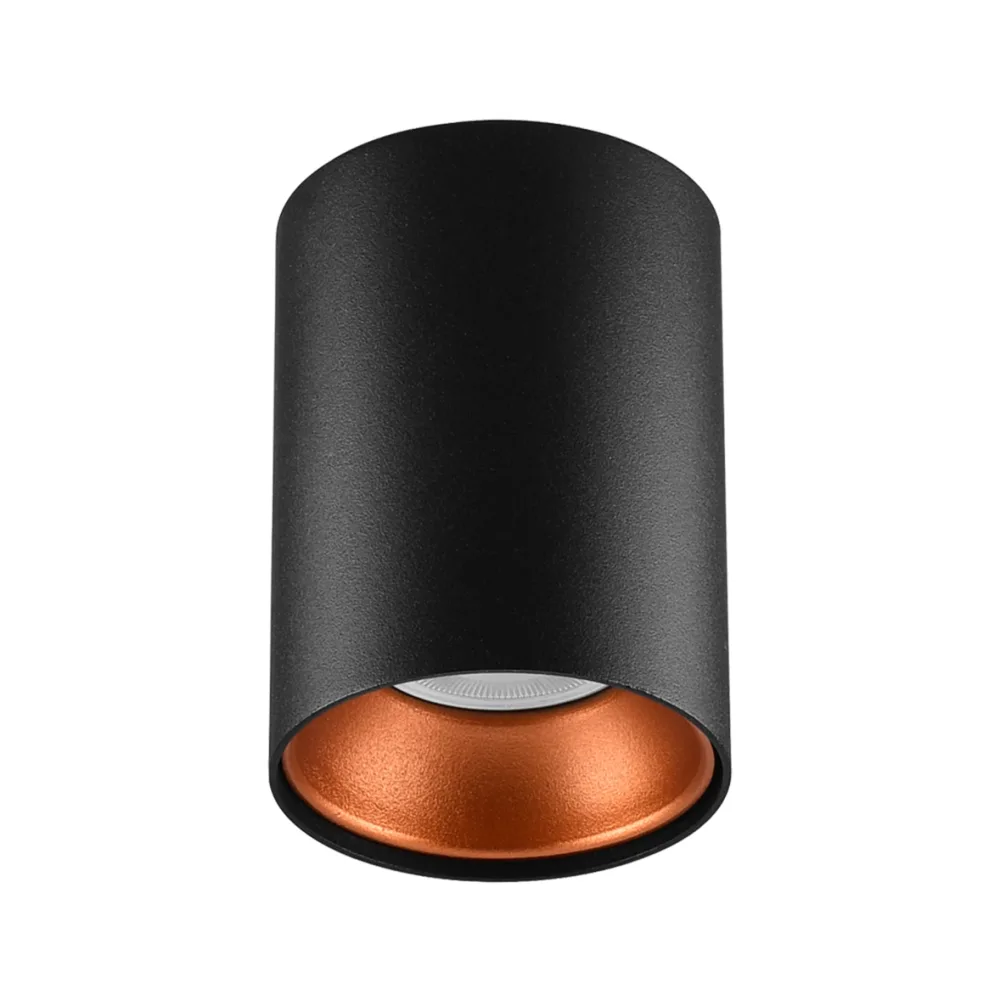 Nevo Sıva Üstü Led Spot Siyah Portakal Ns238-1