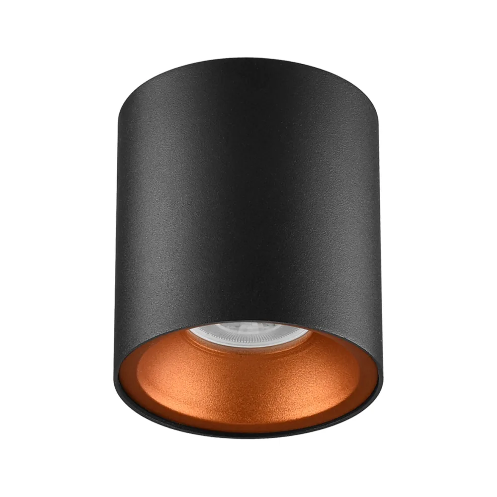 Nevo Sıva Üstü Led Spot Siyah Portakal Ns238