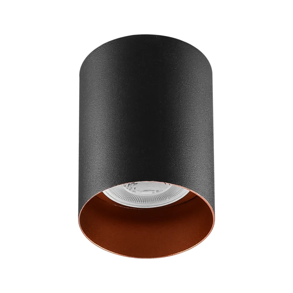 Nevo Sıva Üstü Led Spot Siyah Portakal Ns249-1
