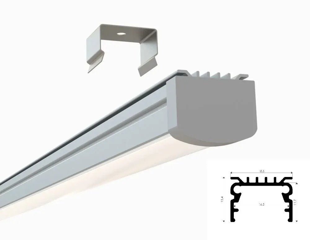 Sıva Üstü Alüminyum Profil Led Bar Aydınlatma 100cm — 4. görsel